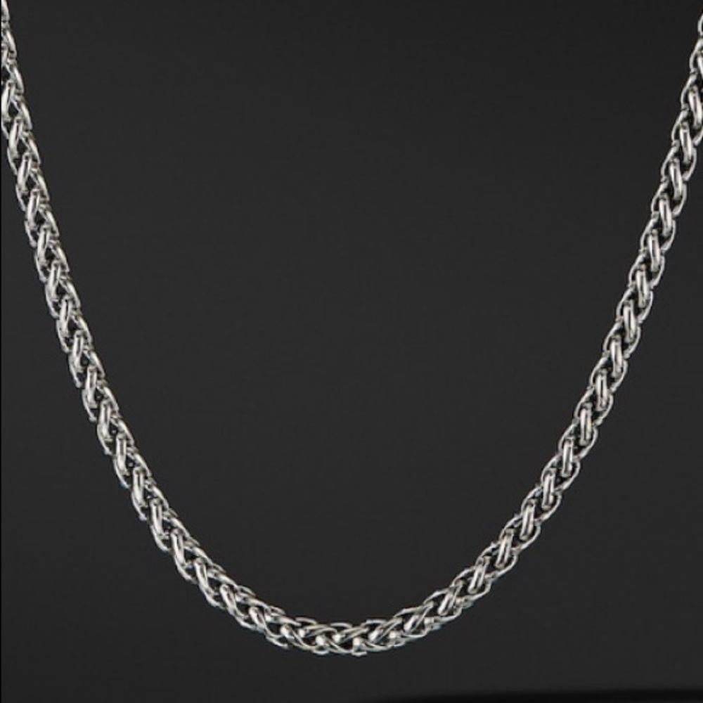 3mm Sterling Silver 925 High Polished Wheat 060 Chain Link 16" 18" 20"